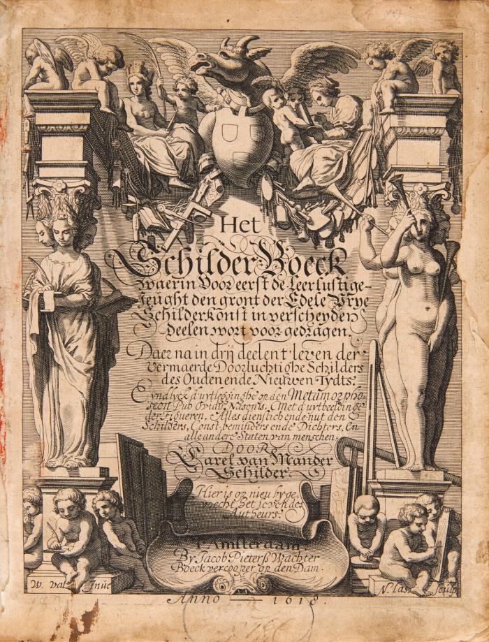 Het Schilder Boeck. 6 Tle. in 1 Bd.