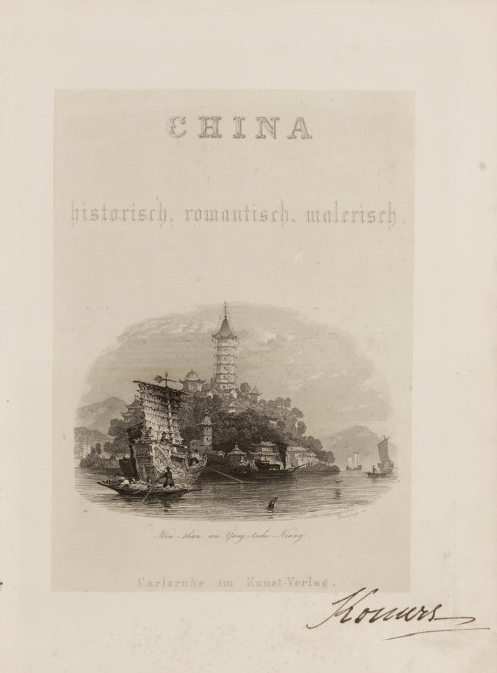 China historisch, pomantisch, malerisch.