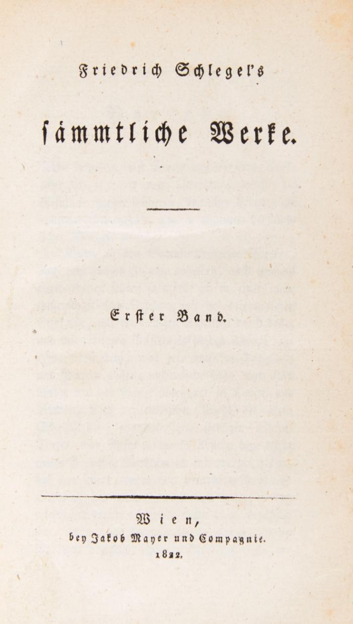 Sämmtliche Werke. 10 Bände in 5.