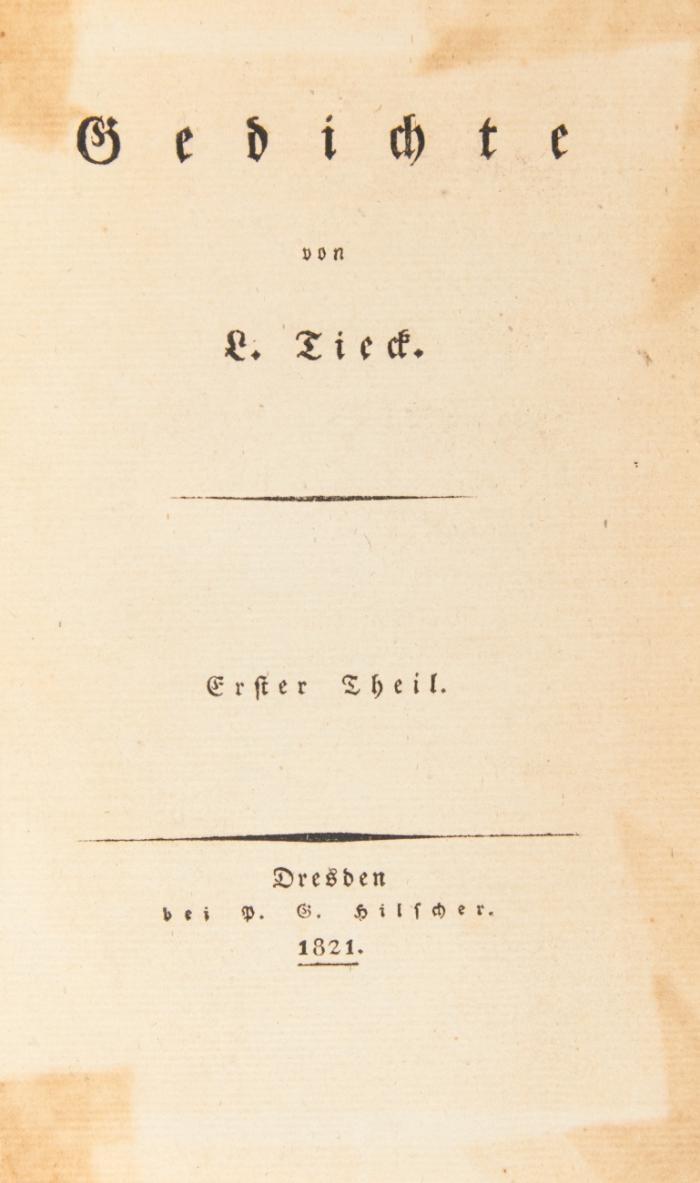 Gedichte. 3 Bände