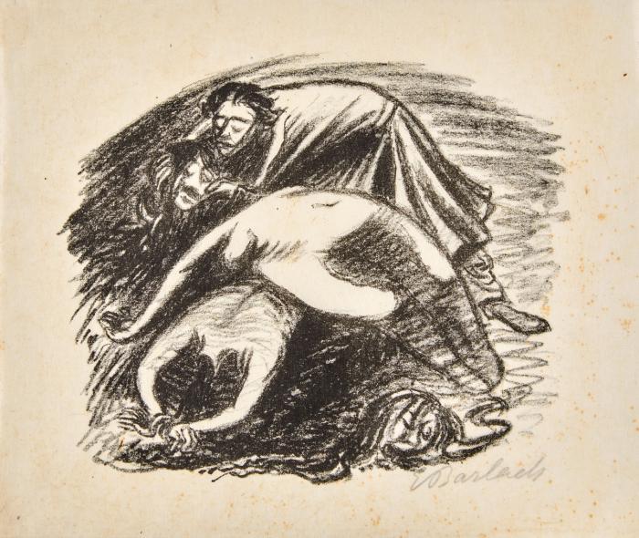VERZWEIFLUNG UND EMPÖRUNG (AUS: DER KOPF) 1919 / UNTERGANG (AUS: DER KOPF) 1919 / LEGENDE 2 (AUS: GOETHE) 1924.