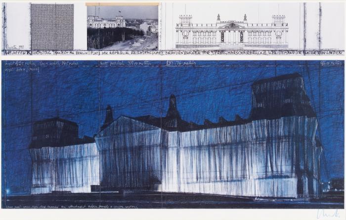 WRAPPED REICHSTAG PROJECT FOR BERLIN