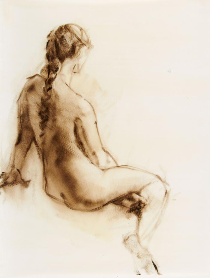 LESLIE SEATED