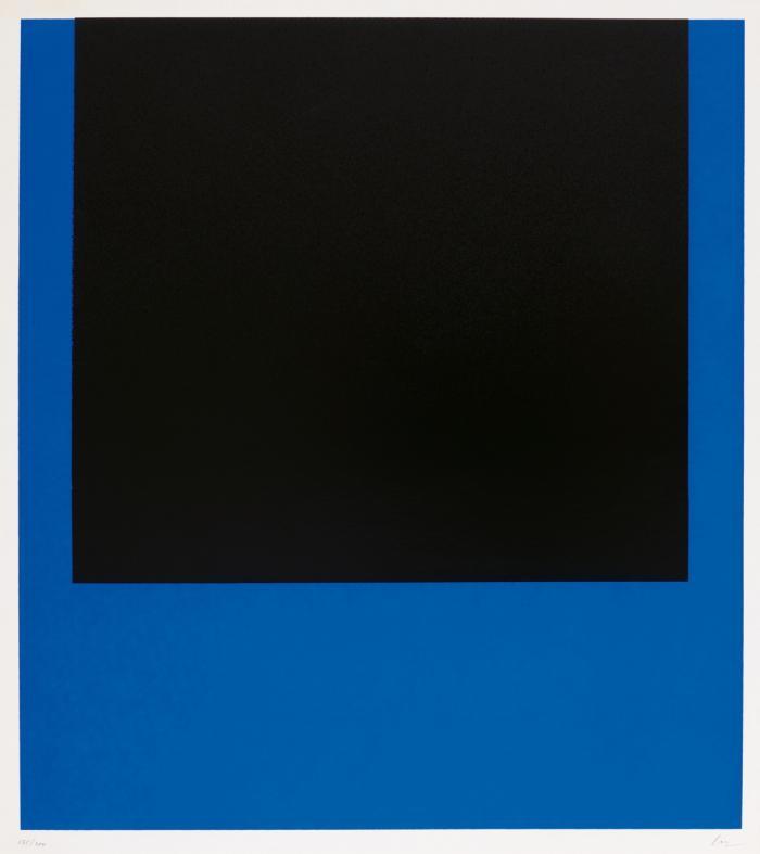 SCHWARZ AUF BLAU