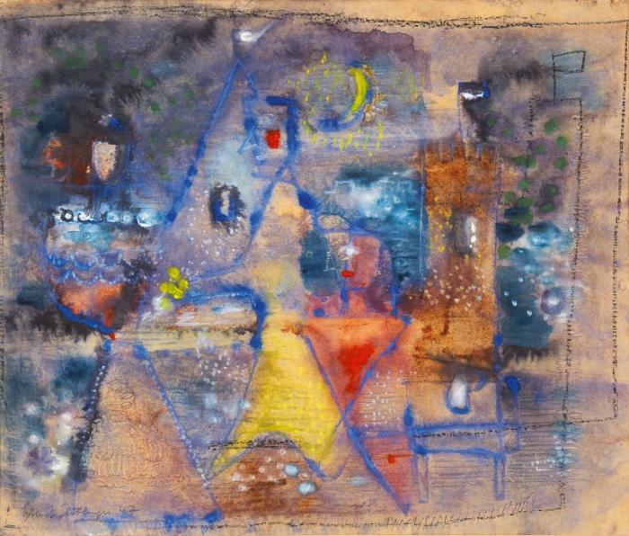 OHNE TITEL (RUMMELPLATZ) 1940 / OHNE TITEL (WIRTSHAUSGARTEN)