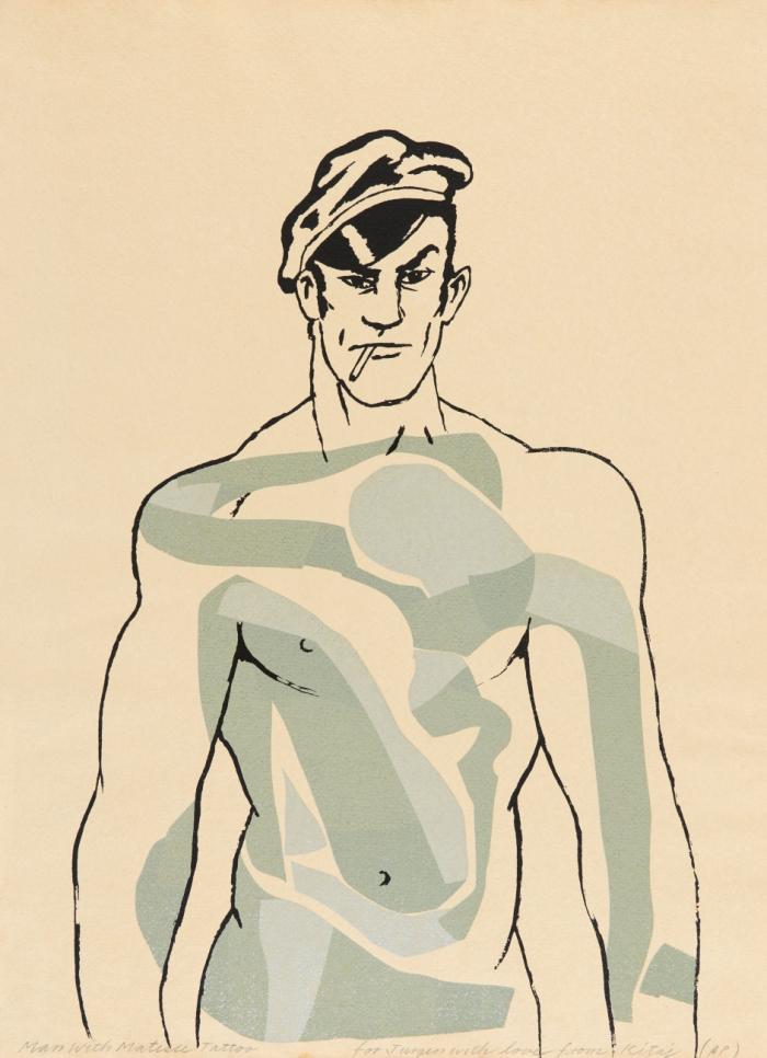 MAN WITH MATISSE TATTOO