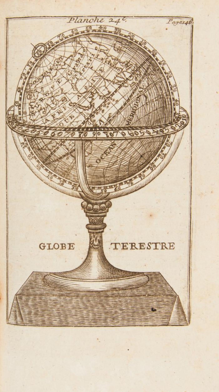 L'usage des globes celeste et terrestre, et des spheres suivant les differens syste'mes du monde. Précedé d'un traité de cosmographie ... Troisième édition.