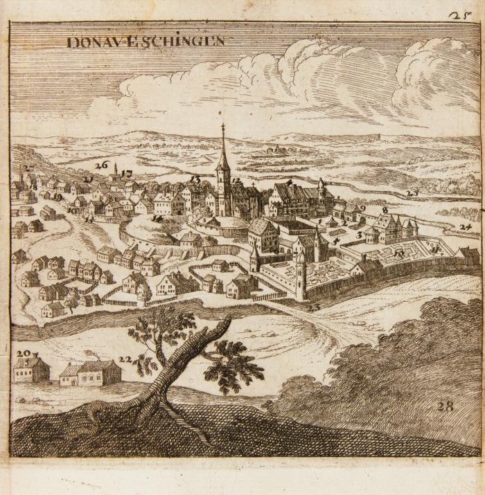 L'origine del Danvbio, con li nomi atichi, e moderni di tutti li fiumi, & acque, che in esso concorrono, come anco delli regni, provincie ... sino doue sbocca nel Mare Eusino. (Prima parte) [v. 2].