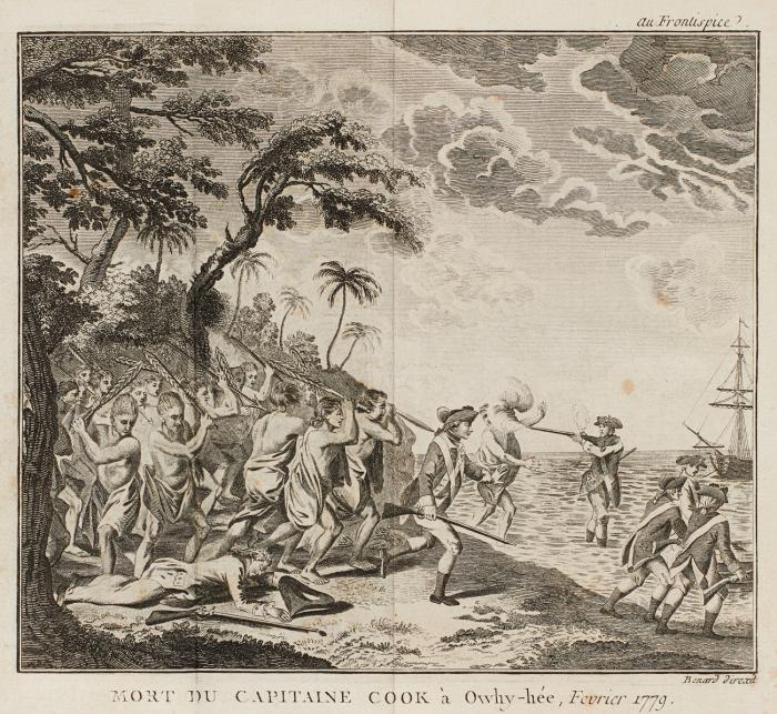Troisième voyage de Cook, ou journal d'une expédition faite dans la Mer Pacifique du Sud & du Nord, en 1776, 1777, 1778, 1779 & 1780. Traduit de l'Anglois. Troisième édition.