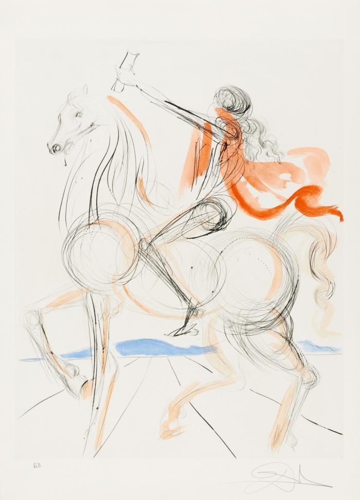 CHEVALIER LÉONARDESQUE (AUS: HOMMAGE À LEONARDO)