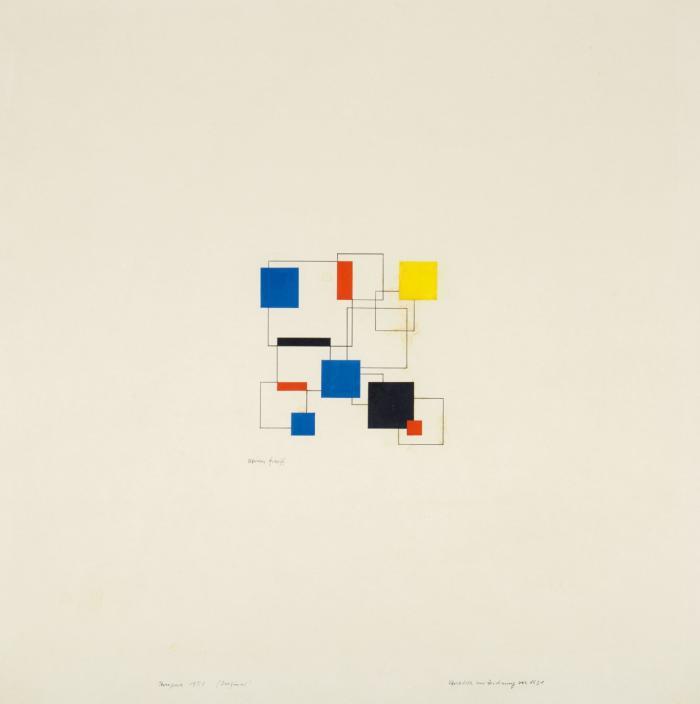 VARIATION ZUR ZEICHNUNG VON 1921