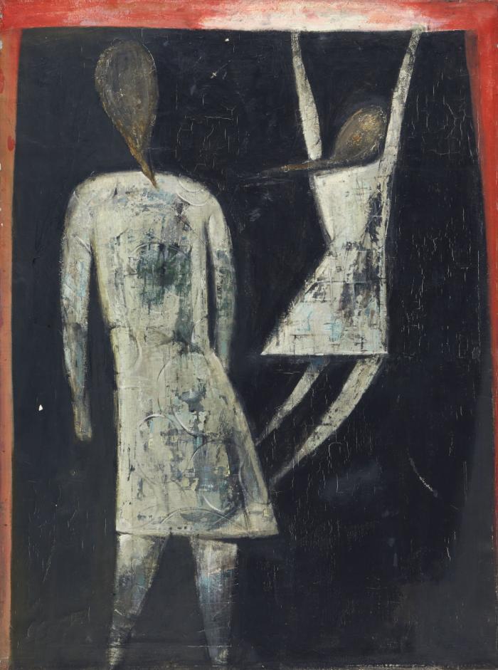 OHNE TITEL (ZWEI FIGUREN)