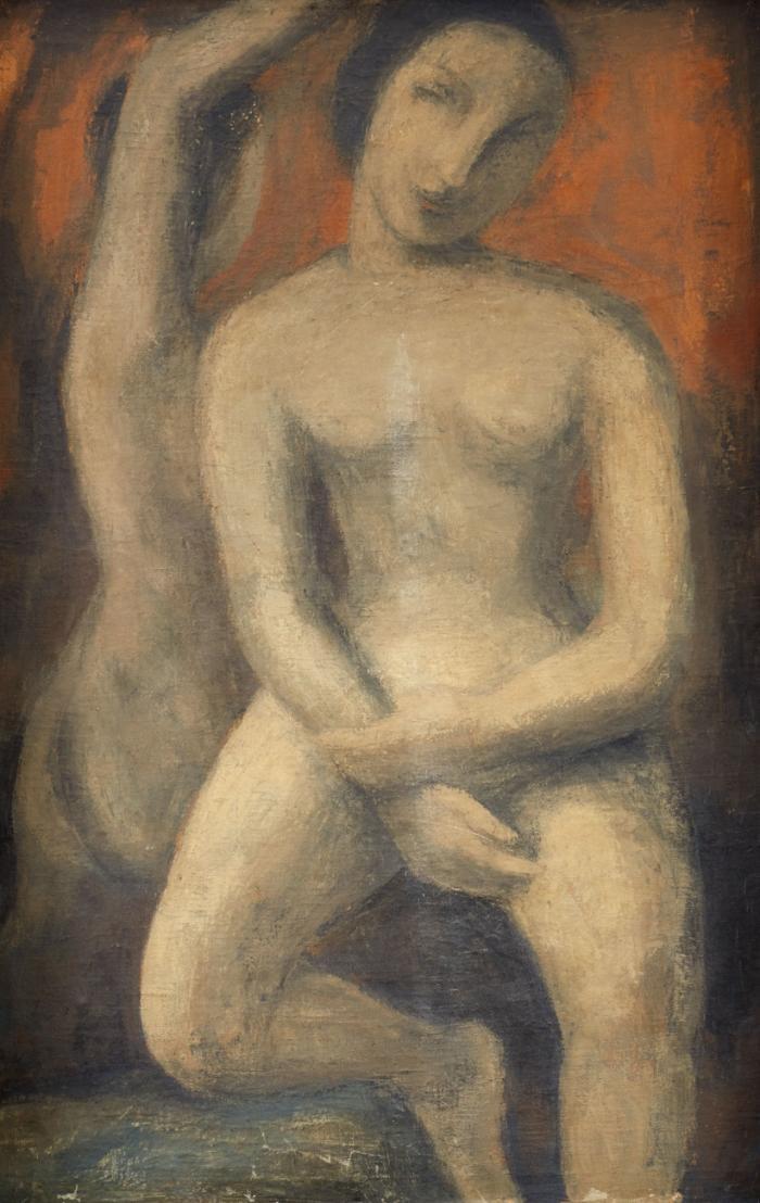 OHNE TITEL (ZWEI WEIBLICHE AKTE)