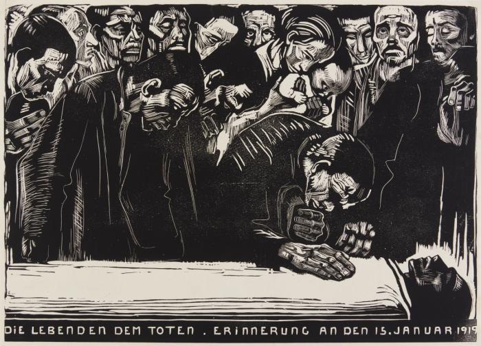 GEDENKBLATT FÜR KARL LIEBKNECHT