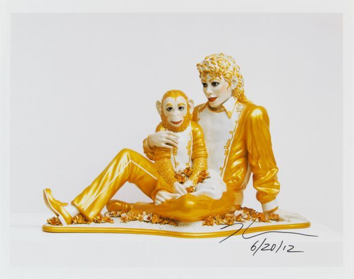 MICHAEL JACKSON AND BUBBLES