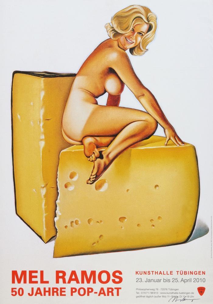 MEL RAMOS 50 JAHRE POP-ART (MONTEREY JACKIE 1965)