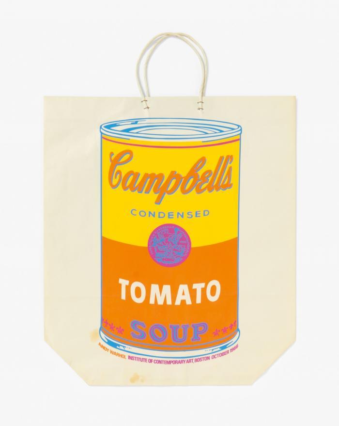 CAMPBELL'S SOUP CAN ON SHOPPING BAG
