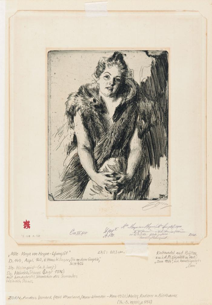 Mlle MAYA VON HEIJNE Mme LJUNGLÖF