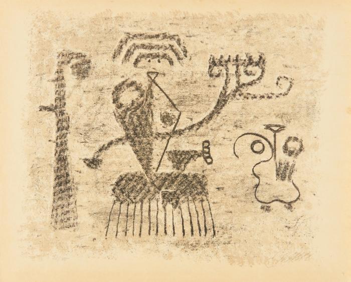 Sumerische Legenden. Folge von 10 Lithographien.