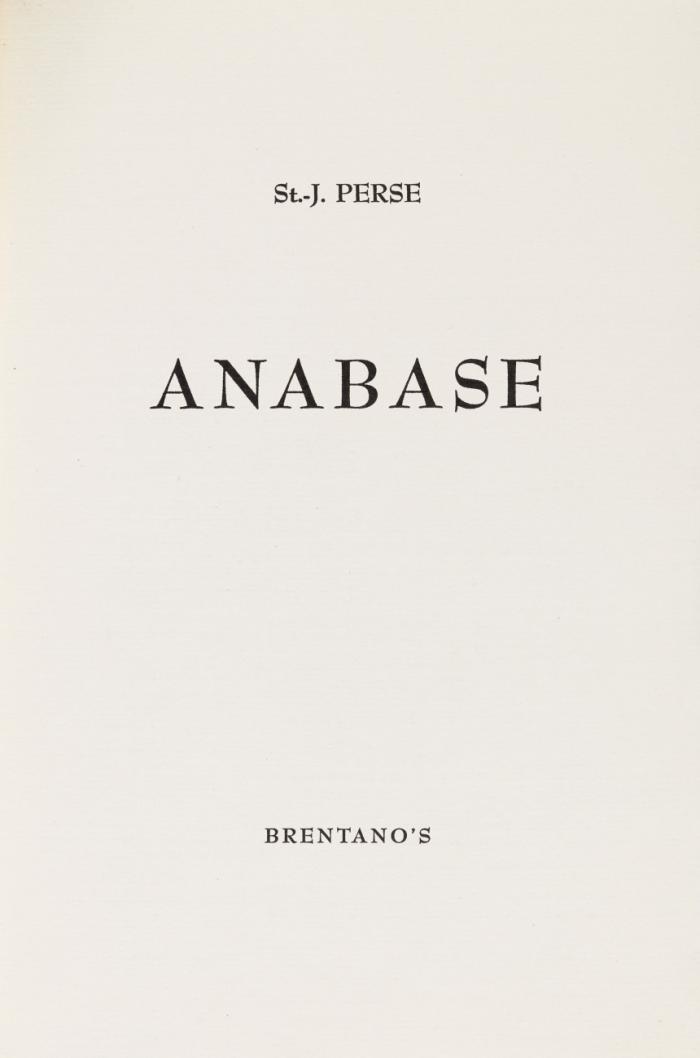 Anabase.