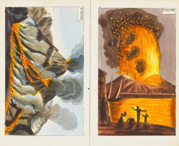 [Unterhaltungen aus der Naturgeschichte  ... Des Pflanzenreichs. Bde. 4-10 (von 10) / ... Des Mineralreichs. Bde. 1-2]. Nur Tafeln zusammen in 3 Bdn.