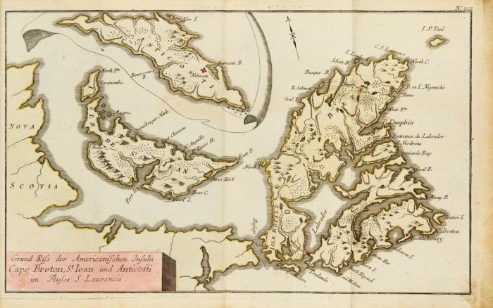 Entwurf einer Geschichte des gegenwärtigen Krieges. Der erste (-fünfte) Theil von der Gelegenheit und den Ursachen des Krieges und dessen Merkwürdigkeiten in der alten und neuen Welt bis zum Schluße des 1757sten (- 1761sten) Jahres. 5 Tle. (von 6) in 1 Bd.