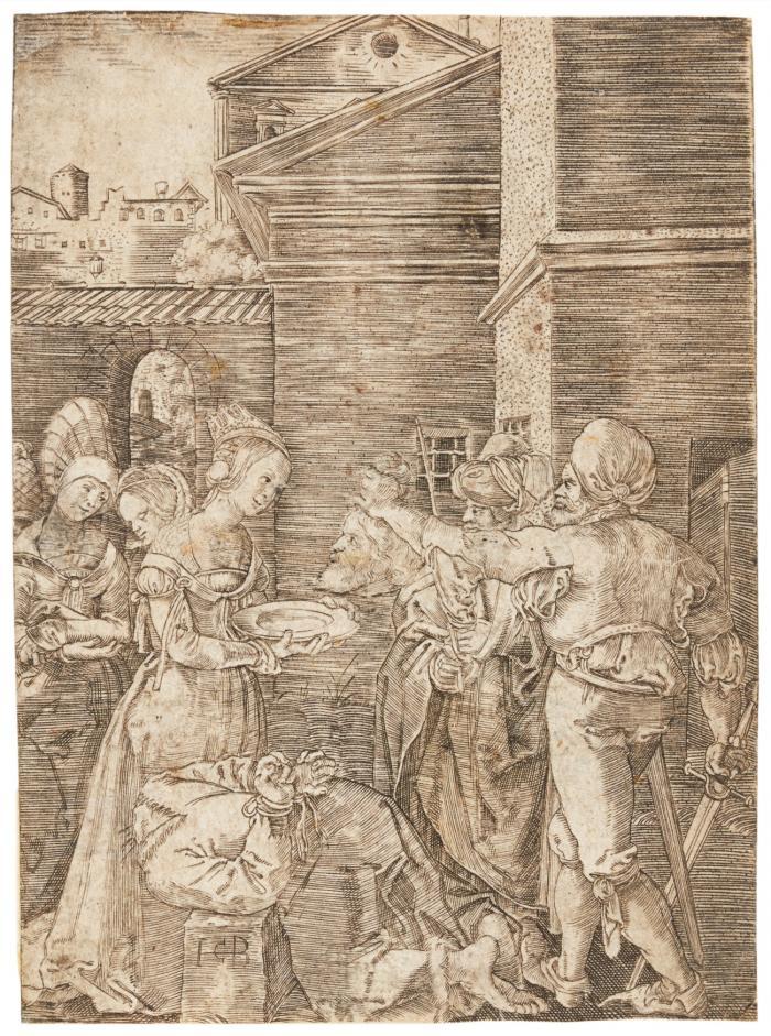 Die Enthauptung Johannes des Täufers.