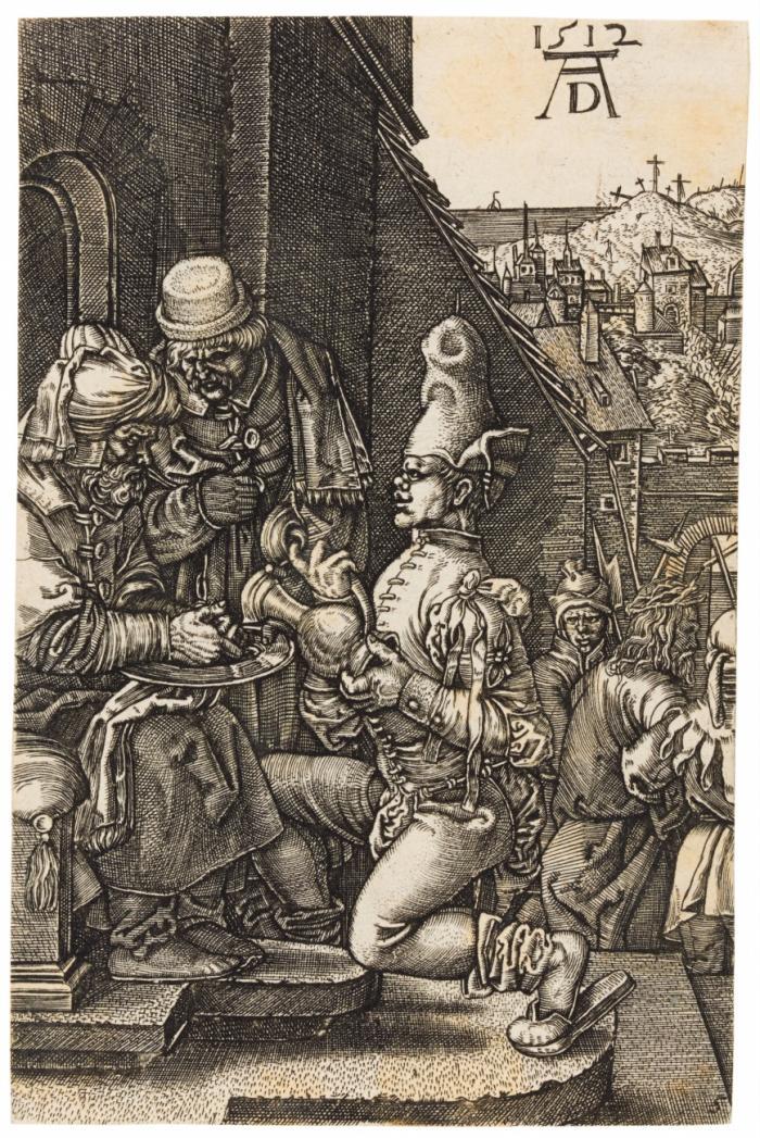 Der Schmerzensmann an der Säule / Christus am Ölberg / Pilatus wäscht sich die Hände / Die Kreuztragung / Die Grablegung / Christus in der Vorhölle / Die Auferstehung.