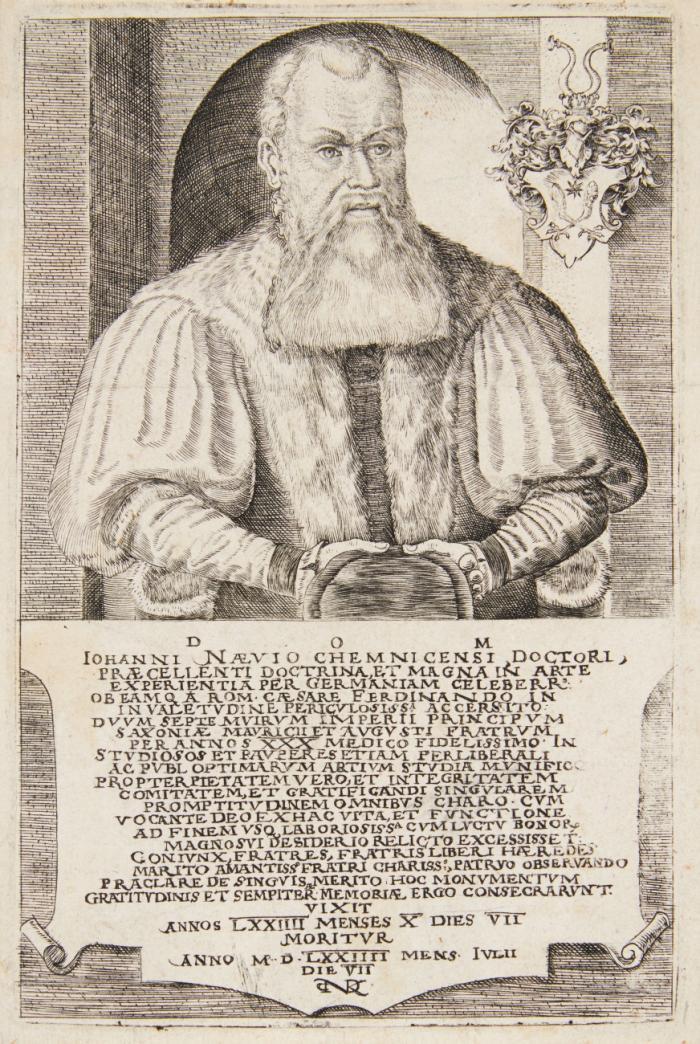 Bildnis des Arztes Johannes Näve.