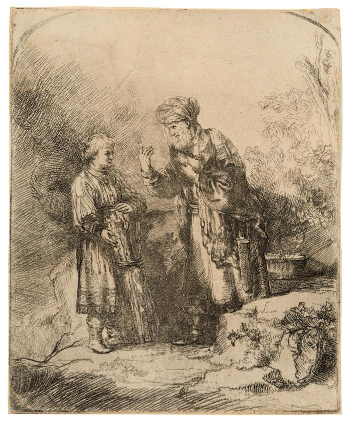 Abraham und Isaac.