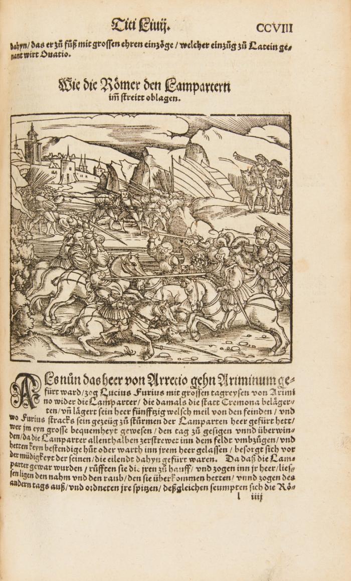 Römische Historien/  jetzundt mit gantzem fleiß besichtigt/ gebessert vnd gemehret ... 4 Bücher in 1 Band.