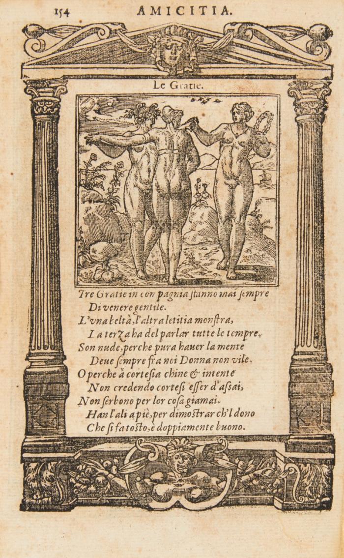 Diverse imprese accommodate a diuerse moralità, con versi che i loro significati dichiarano insieme con molte altre nella lingua italiana non più tradotte. Tratte da gli Emblemi dell'Alciato. (Ed. Giovanni Marquale).