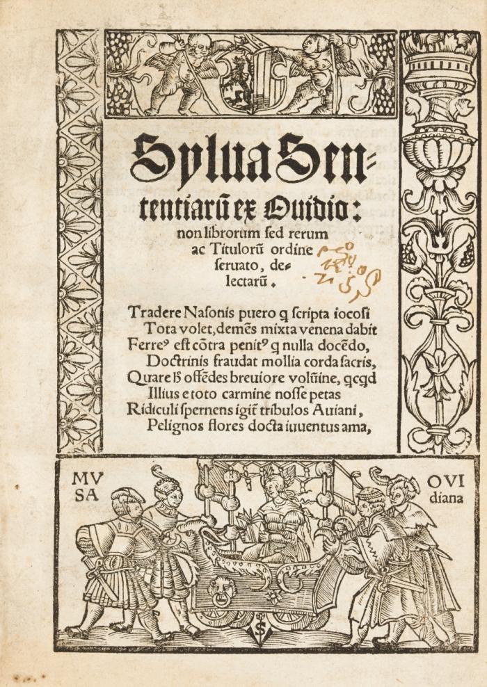Syntagma de musis.