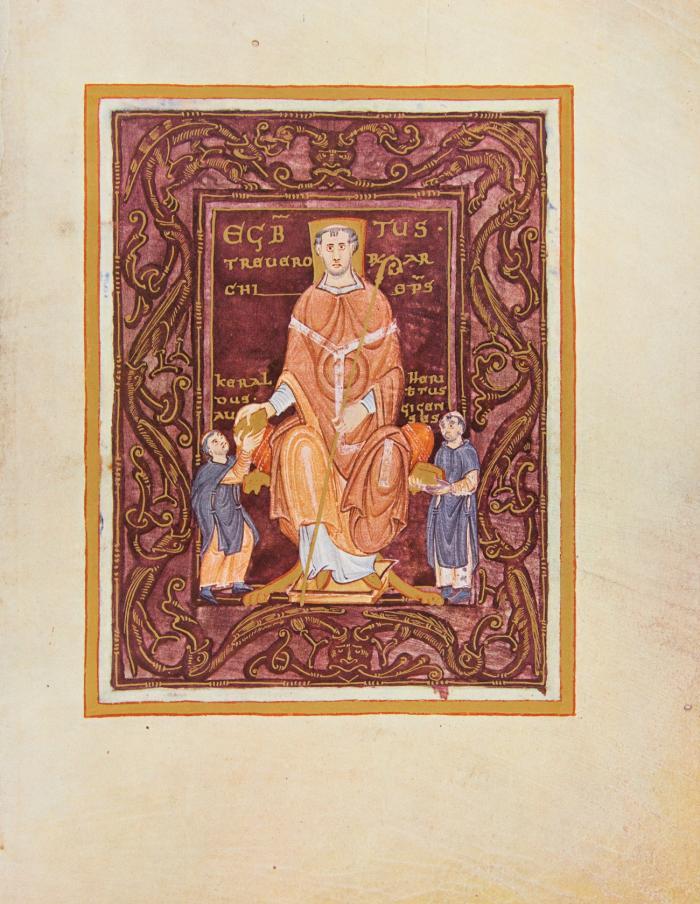 Codex Egberti. MS 24 der Stadtbibliothek Trier. Hrsg. von Hubert Schiel. Faksimile und Kommentar. 2 Bde.