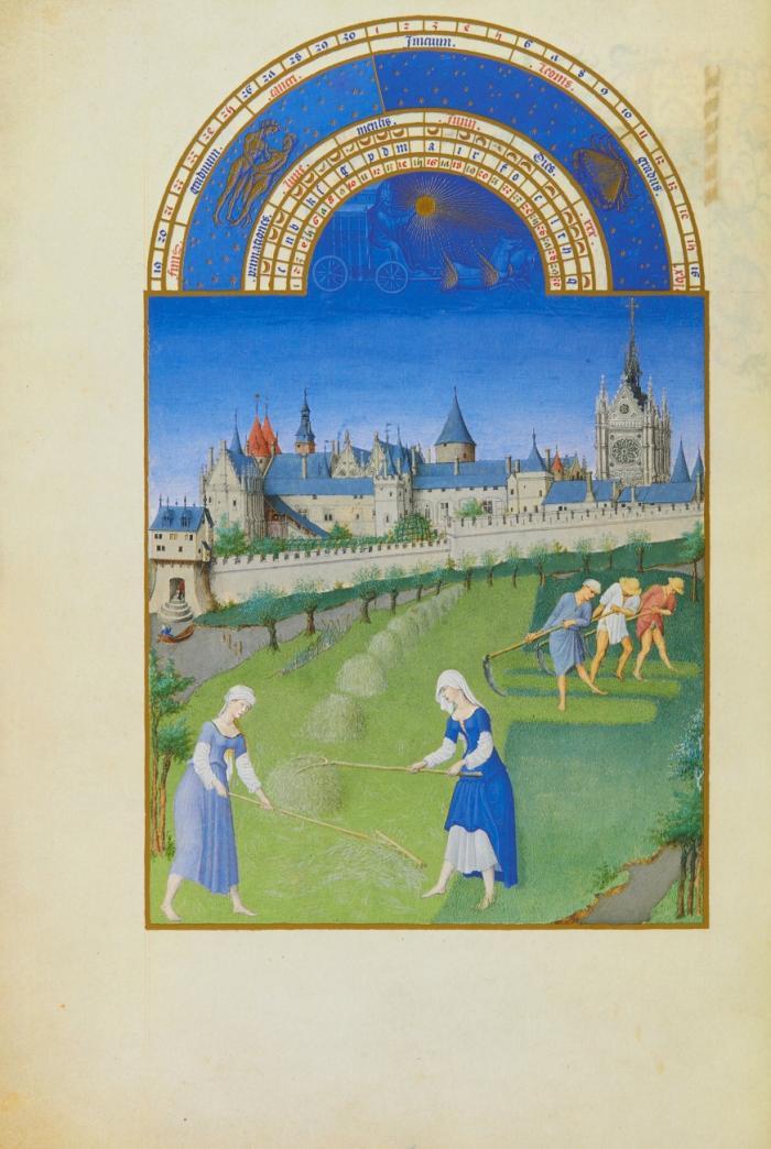 Les Très Riches Heures du Duc de Berry. Ms. 65 aus den Sammlungen des Musée Condé Chantilly. Faksimile und Kommentar. 2 Bde.