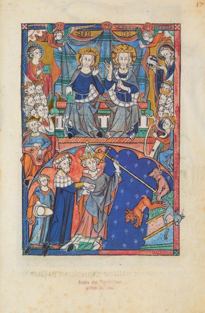 Ramsey-Psalter. Cod. 58/1 der Stiftsbibliothek St. Paul im Lavanttal und MS. M 302 der Pierpont Morgan Library in New York. Faksimile und Kommentar sowie Interimskommentar. 3 Bde.