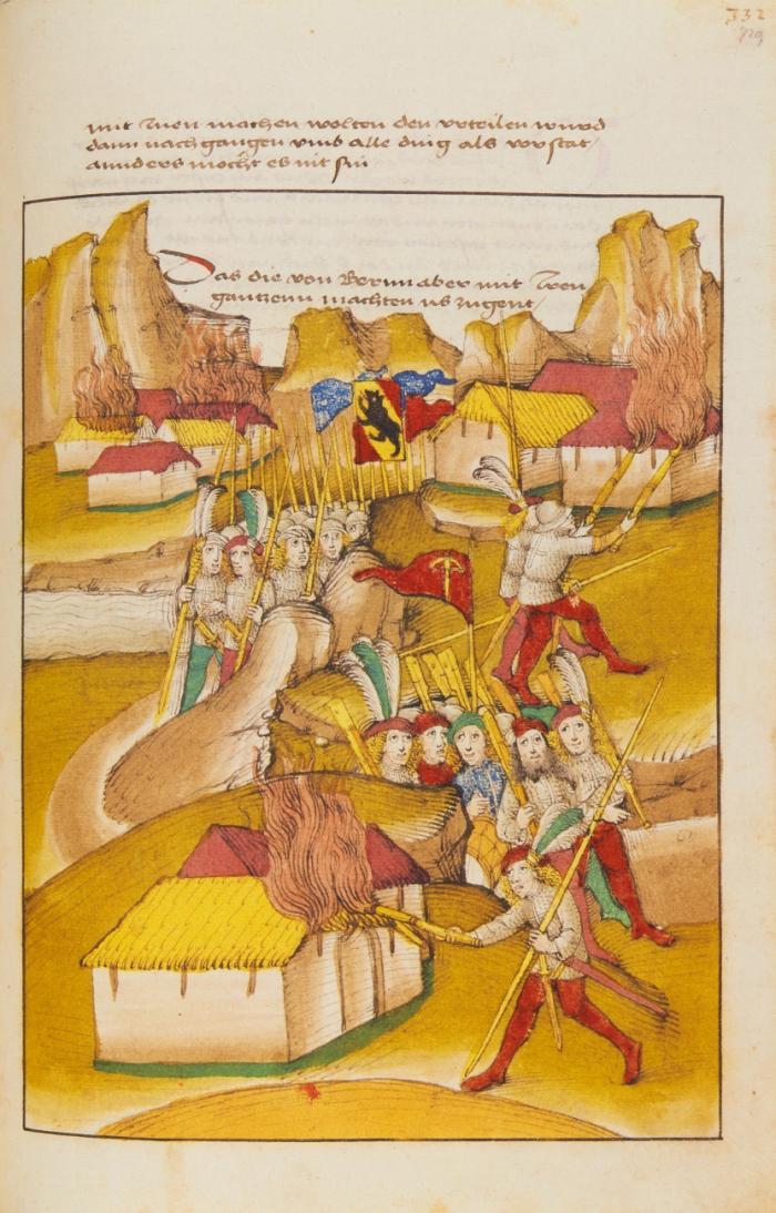 Spiezer Bilderchronik. Mss. h. h. I. 16. der Burgerbibliothek Bern. Faksimile ohne Kommentarband.