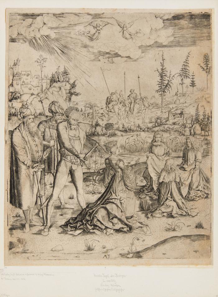 Das Martyrium der Heiligen Katharina.