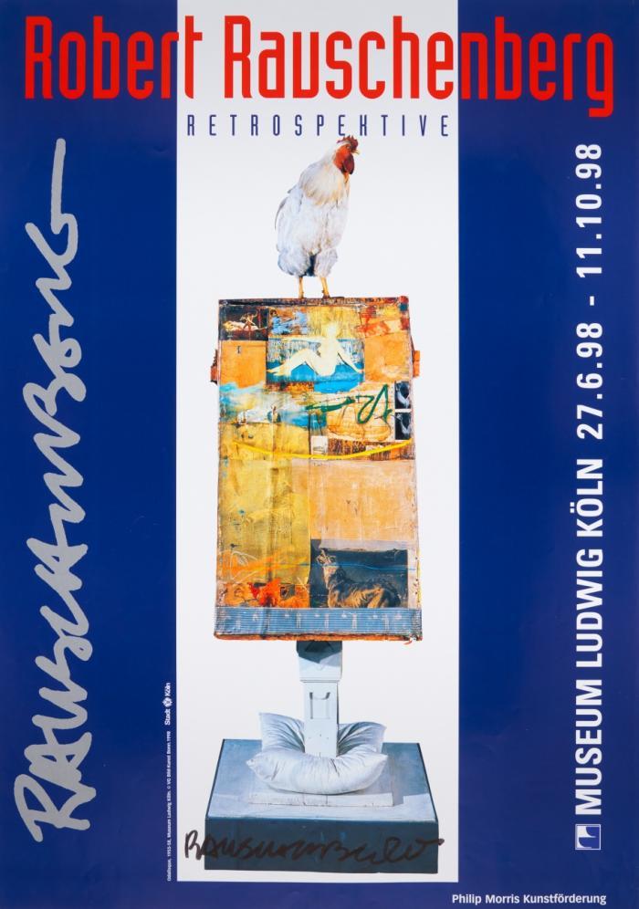 ROBERT RAUSCHENBERG RETROSPEKTIVE (ODALISQUE 1955-58)