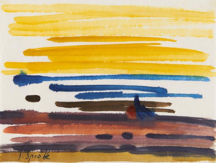 OHNE TITEL (ABSTRAKTE LANDSCHAFT)