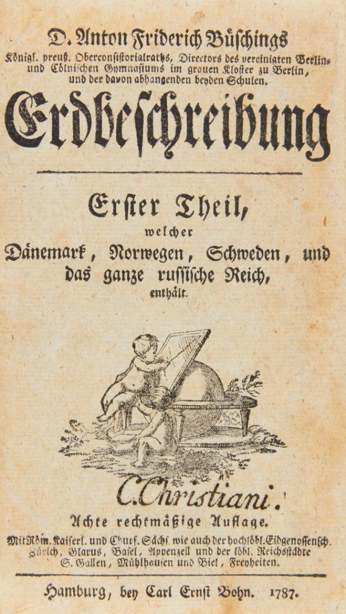 Erdbeschreibung. Mischauflage. Bände 1-11 (von 13).
