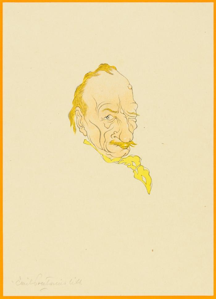 Bildnisse. Sieben Originallithographien.