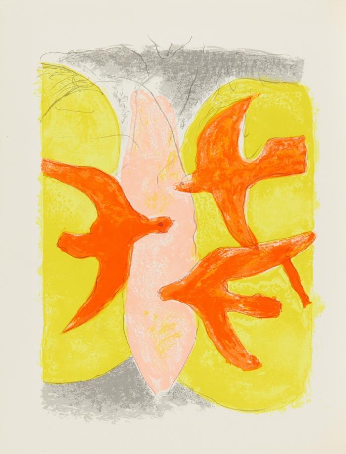 Descente aux enfers. Lithographies originales de Georges Braque.