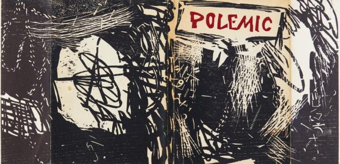 Polemic. A journal of contemporary ideas. Vol. IV, Number 1. Published by the Polemic Society of Western Reserve University, under a grant from the Adalbert College Student Council.