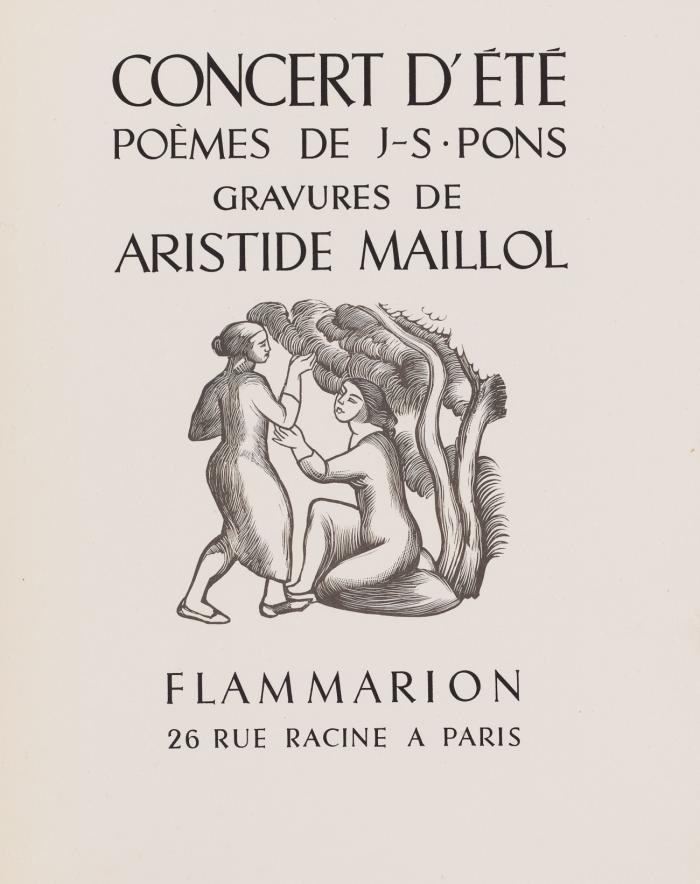 Concert d'été. Poèmes.