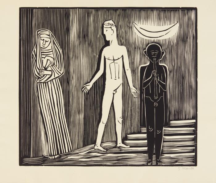 Orpheus. Zehn Holzschnitte zu den Versen des Ovid [+ 1 Begleitheft].