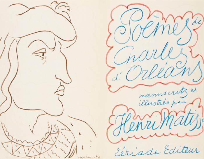 Poèmes. Manuscrits et illustrés par Henri Matisse.