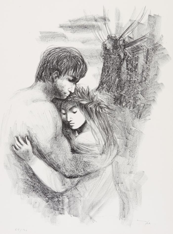 Daphnis und Chloé. Textbeigabe von Adolf Georg Bartels.