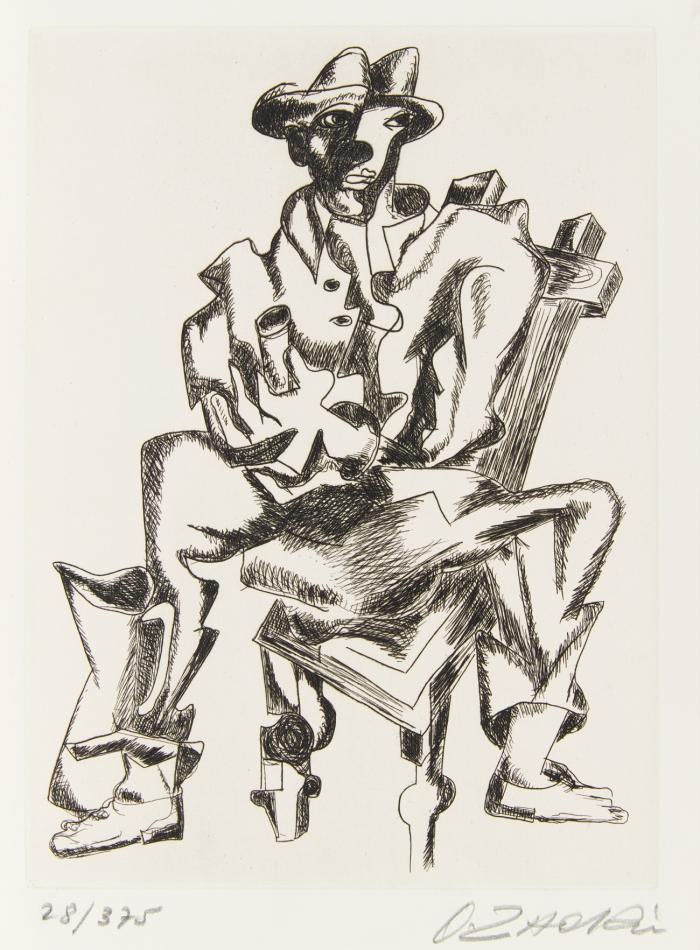 Ossip Zadkine. Le Sculpteur-Graveur de 1919 à 1967. Préface de Jean Adhémar. (L'œuvre gravé et lithographié).