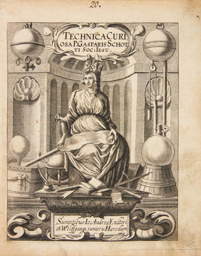 Technica curiosa, sive mirabilia artis, libris XII comprehensa. 2 Tle. in 1 Bd.